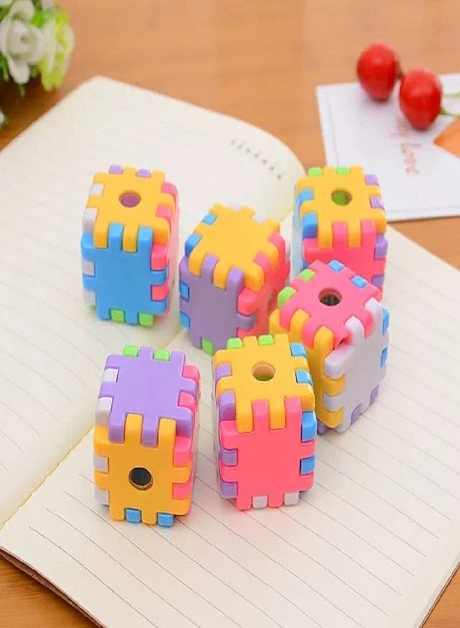 Holywell مبراة مكعبات ألغاز لطيفة من هوليويل® - مجموعة متنوعة من 3 قطع. - Image 5